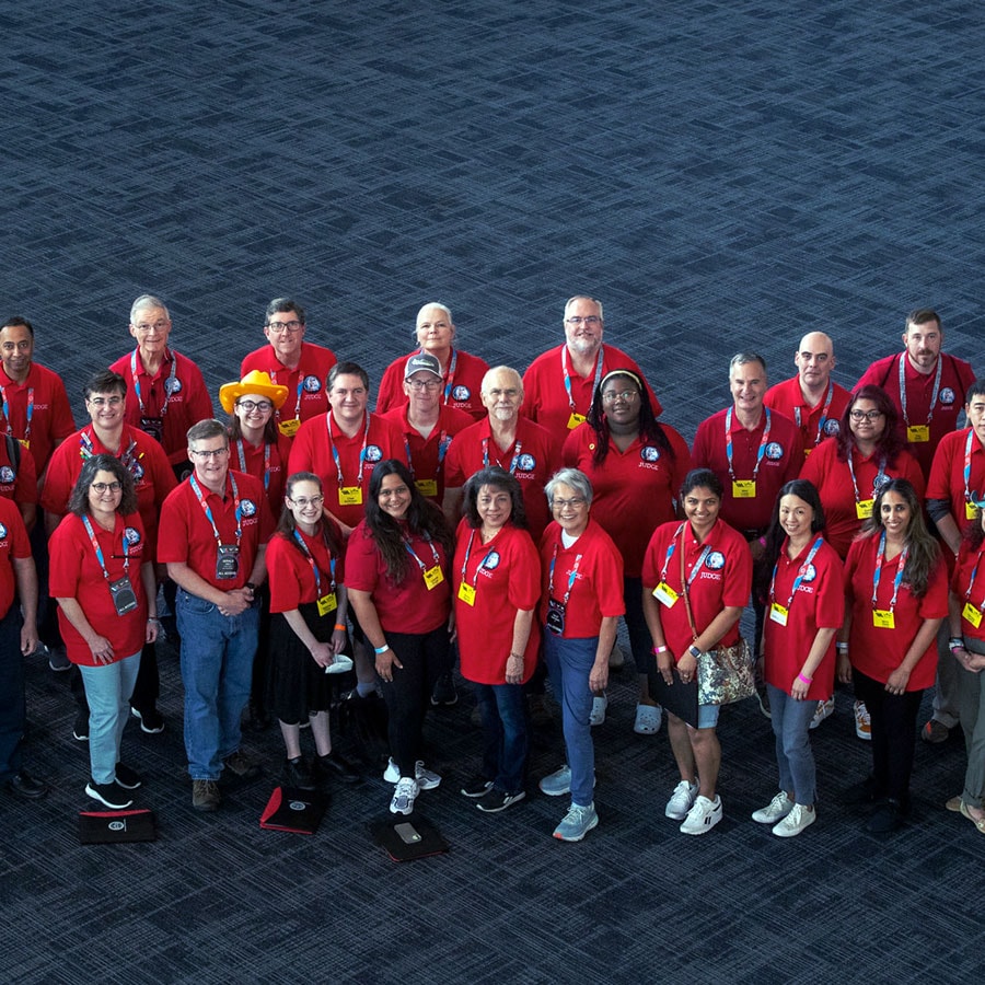 Group of Judges at VEX Robotics World Championship