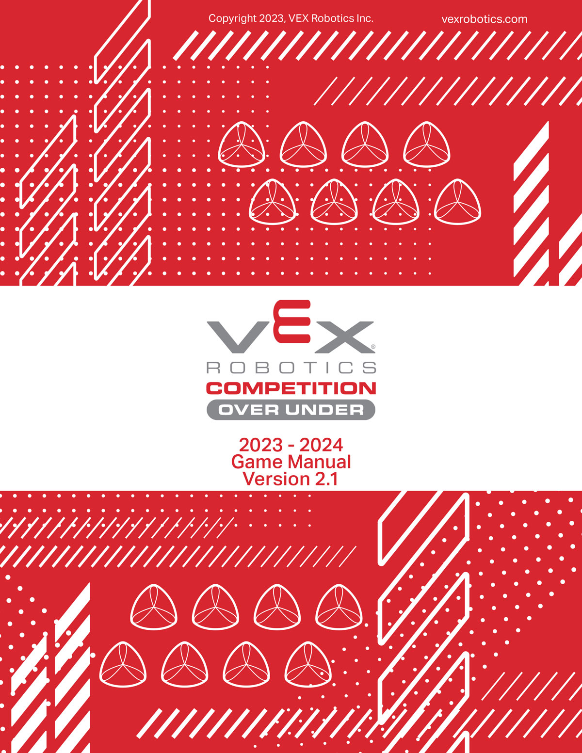 VEX Robotics Competition Game Manual Cover Image