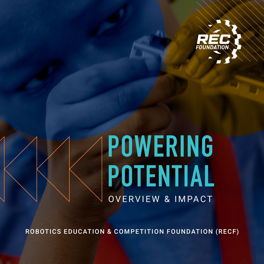 Brochure cover titled, "Powering Potential"