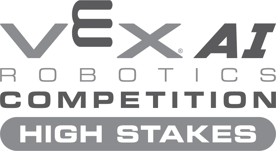 VEX AI Robotics Competition High Stakes Logo Gray