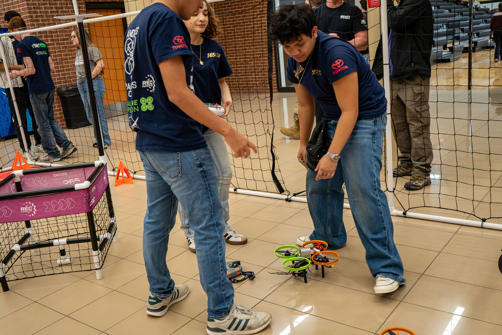 Teams compete at an ADC Pro event.