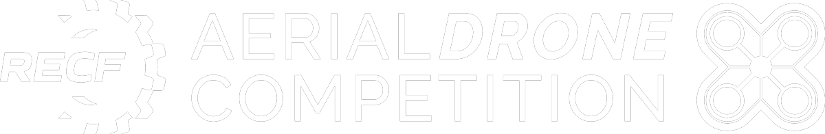Aerial Drone Competition logo white