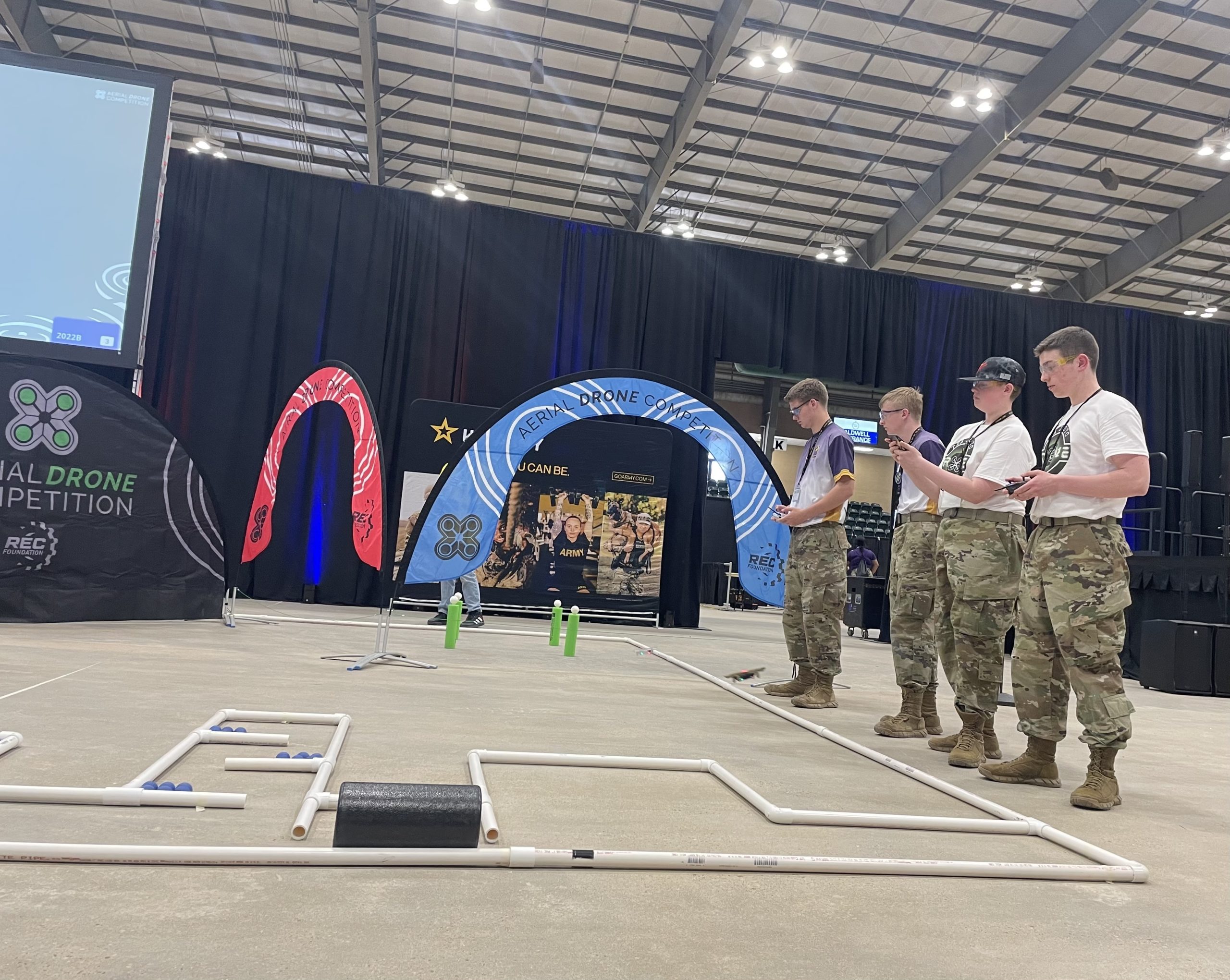 JROTC Students participate in Aerial Drone Competition
