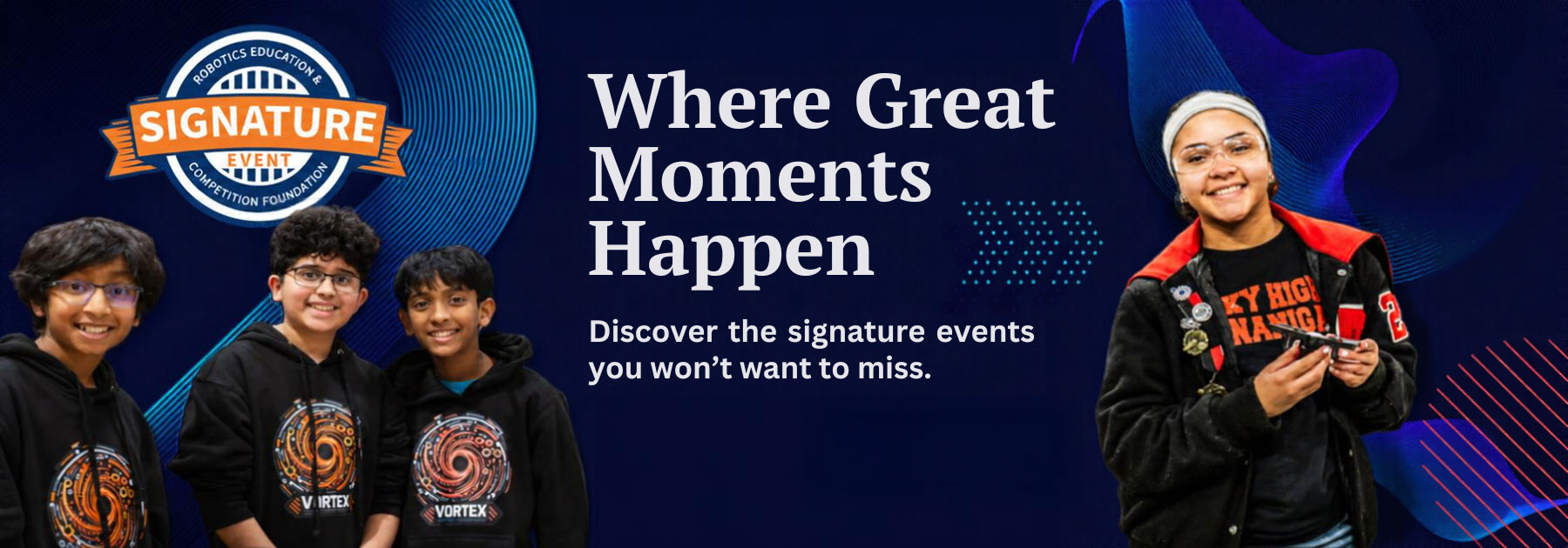 Signature Events/ Where great moments happens.